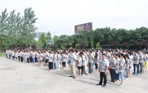 2015合肥九洲国际官网彩晶事业部消防演练：“安全第一，预防为主”