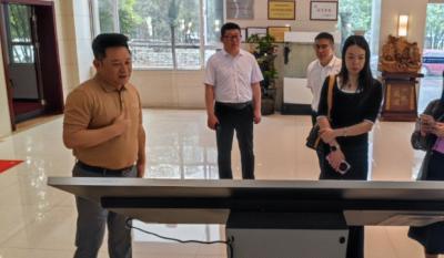 同谋发展新蹊径  共探发展新动能——记涝旖镇招商局辅导光临领导